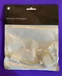 Brand New Factory Sealed Apple Mini Dvi Vga Adapter. Fixed Price $5.95.