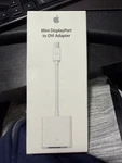 New! Apple Mini Displayport To Dvi Adapter - White (oem Sealed). Fixed Price $6.00.