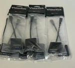 Lot Of 19 Brand New Visiontek Mini Hdmi Vga Active Adapter (m/f) - 900743. Fixed Price $99.99.