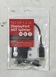 New Siig 1X2 Displayport 1.2 Multi-monitor Splitter CE-DP0H11-S1. Fixed Price $18.00.