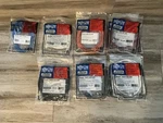 Tripplite N201 Lot Patch Cable Snagless Blue, Black, White, Gray, Red, Orange. Fixed Price $85.00.