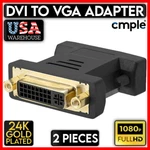 X Vga Adapter Dvi-a Analog (24+5) Female Pc Monitor. Fixed Price $10.39.