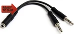 Startech.com 3.5MM 4 Position To 2X Headset Splitter Adapter -. Fixed Price $17.42.