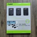 Vogduo Vga Splitter Cable 1 Ft 2 Female Monitor Y Adapter Sealed. Fixed Price $6.15.