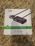 Ugreen Vga To Female Video Splitter Cable 20918 Black *new*. Fixed Price $15.38.