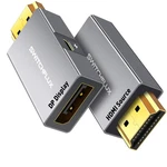 Switchflux Hdmi To Displayport Adapter Pack 4K 60HZ 1.96 Inch, Grey. Fixed Price $26.35.