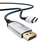 Usbc To Displayport Adapter Cable Short 1.2M/4FT Braided Type Dp Co. Fixed Price $18.43.