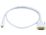 Monoprice (5998) Foot 32AWG Mini Displayport Dvi White Cable - Lot Of 17. Fixed Price $219.95.