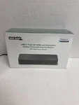 Plugable Usb UD-6950PDZ Triplehdmi Display Horizontal Docking Station 100W. Fixed Price $104.95.
