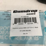 Gumdrop Droptech Lenovo Black Convertible Laptop Cases Size 11.6 Inch. Fixed Price $34.99.