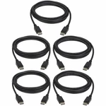 Tripplite P580-010-5PK Displayport Cable 10FT 4K Pack (P5800105PK). Fixed Price $76.42.