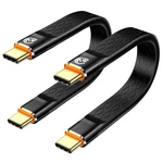 Short To Cable 5 Inch 2PACK, USB4 0.4FT+0.4FT, Black. Fixed Price $17.58.
