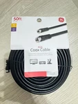 Ge Jasco 33600 50' Black RG6 Coax Cable. Fixed Price $16.99.