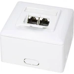 Logilink NP0039A Wall Mounted Network Socket Cat 6 2 Port White. Fixed Price $32.87.