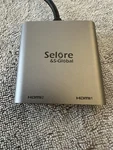 Selore&s-global Usb To Dual Hdmi Adapter 4K 60HZ, Type Converter. Fixed Price $6.99.