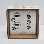 Panel Crafters Computer Vga 1/2 Video Audio Left Right Rca Jack Wall Plate. Fixed Price $19.95.