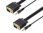 Monoprice 25FT Svga HD15 M/m CL2 Rated Cable W/ Stereo Audio & Triple Shielding. Fixed Price $24.86.