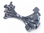 Lot Of 15 New Black Box DB25M-DB9F Modem Cables Ft. Fixed Price $82.95.