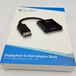 V7 Displayport To Vga Adapter - New. Fixed Price $7.99.
