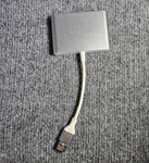 Insignia- Usb To Dual Hdmi Adapter 4K/1080P Silver NS-PU32H4A Pre-owned. Fixed Price $24.50.