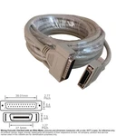 Cable Parallel Printer Centronics Mini 36-PIN DB25 25-PIN 25FT Ieee Hp Micro Ac. Fixed Price $12.25.