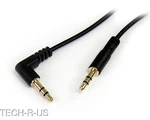 Startech MU3MMSRA Ft Slim 3.5MM To Right Angle Stereo Audio Cable Male. Fixed Price $11.99.