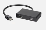Monoprice 2-PORT Displayport 1.2 To Dp Multi-stream Transport HUB-21972. Fixed Price $19.00.