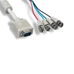 Kentek 6FT Vga To 4-BNC Video Cable HD15/RGBS Emi/rfi Filter High-resolution Pc. Fixed Price $21.52.