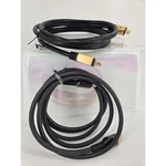 Lot Of 2 Hdmi Cables 6FT Shengwei Braided & Gold-plated High Speed 4K Cord Set. Fixed Price $11.56.