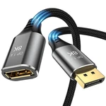 8K Displayport Extension Cable 3FEET, 1.4 To Female. Fixed Price $19.80.