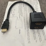 Monitor Gender-hdmi Selective Dispenser HDMI(MALE)-HDMI(FEMALE)*2. Fixed Price $14.99.