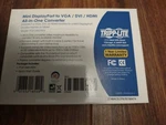 New Tripp-lite Mini Displayport To Vga Dvi Hdmi Adapter P137-06N-HDVK6B. Fixed Price $5.99.