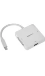 Amazonbasics Mini Displayport To Hdmi/dvi/vga Adapter White. Fixed Price $19.99.