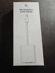 Genuine Apple Mini Displayport To Vga Adapter MB572Z/B Model A1307 -new Box. Fixed Price $9.99.