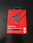 Staples 6 Inch Hdmi To Vga Adapter Nitb. Fixed Price $7.99.