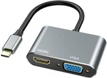 Usb-c To Hdtv Vga Adapter Video Splitter Cable Hub For Phones & Tablets. Fixed Price $31.91.