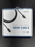 Insten Ultra High- Speed 8K Hdmi 2.1 Certified Cable 3FT. New Sealed Black. Fixed Price $6.99.