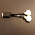 4T606 A00 Dell Y-splitter Video Cable To Dual Dvi-d Channels. Fixed Price $8.00.