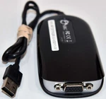 Siig Usb Vga Multi Monitor Video Adapter JU-VG0111-S1 Works 2.0 Up. Fixed Price $29.99.