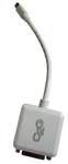C2G Mini Displayport To Dvi-d Dual Link Adapter 8IN 61996690. Fixed Price $32.00.
