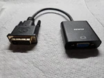 Benfei Active Dvi-d 24+1 To Vga Female Adapter (000185BLACK). Fixed Price $7.99.