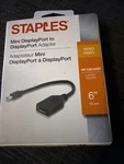 Mini Display Port To Adapter. New. 6 Cable. Fixed Price $11.99.