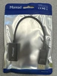Moread Gold-plated Hdmi To Vga Adapter Female New & Sealed.. Fixed Price $10.00.