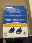 Ultra Dvi-d 24-PIN Dual Link Video Extension Cable Male Connector 6FT. Fixed Price $9.95.