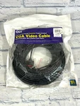 Qvs Vga Video Cable High Performance Triple Shielded 100 Ft (CC388M1) HD15 M/m. Fixed Price $14.45.