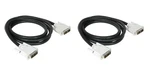New 2-PACK Cablestogo C2G 26946 6.6' Dvi-i Male/m Digital/analog Video. Fixed Price $11.99.
