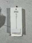 Original Apple MD825ZM/A Lightning To Vga Adapter, Genuine Oem. Fixed Price $12.77.