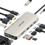 Eaton U442-DOCK7D-B Usb-c Docking Station Triple Monitor 4K Hdmi Dp Vga A/c. Fixed Price $229.44.