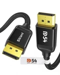 Silkland 54GBPS Displayport Cable 2.1 Vesa Certified Dp 6.6 Feet, Black. Fixed Price $20.99.