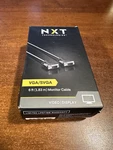 Nxt Technologies 6' Vga/svga Cable Black NX29765. Fixed Price $7.91.